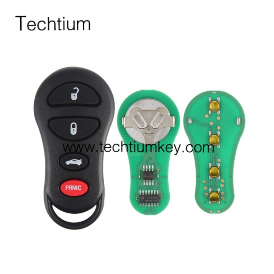 315Mhz GQ43VT17T 4 button remote key for Chrysler